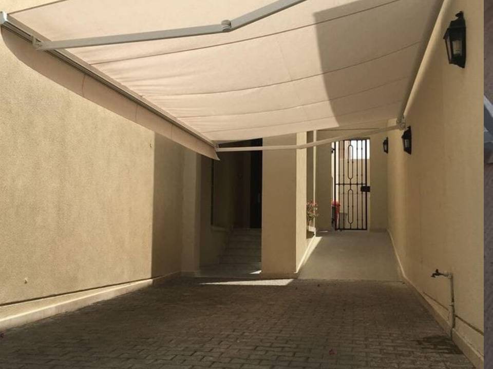 تركيب المظلات قماش