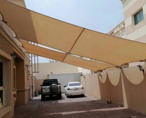 مظلات قماش حديثة