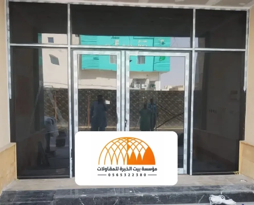 المنيوم شبابيك درايش الرياض ، دليل شامل للأنواع والتصميم والتركيب