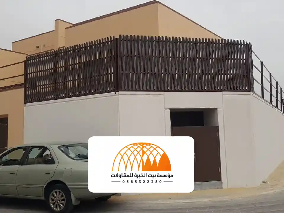 أنواع سواتر خشبية الرياض